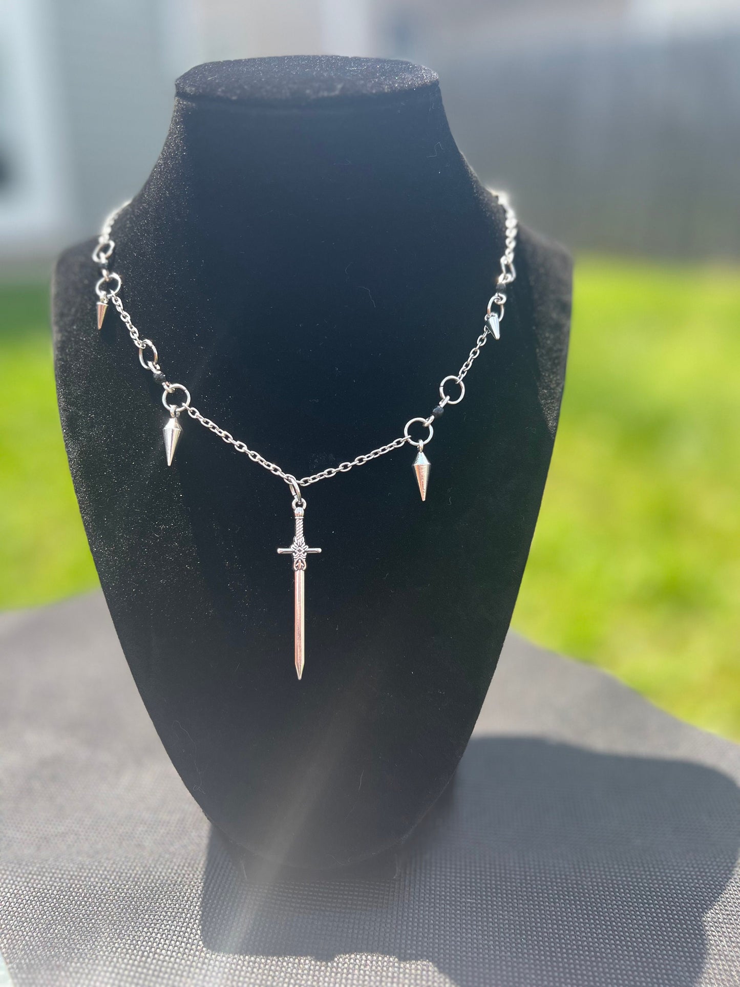 Ateez Wonderland inspired gothic Necklace/earrings/set (Seonghwa inspired)