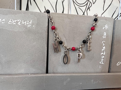 Hope Inspired  Choker – kpop Concert Jewelry, fan Gift, Festival Rave Accessory