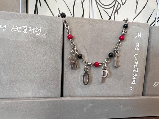 Hope Inspired  Choker – kpop Concert Jewelry, fan Gift, Festival Rave Accessory