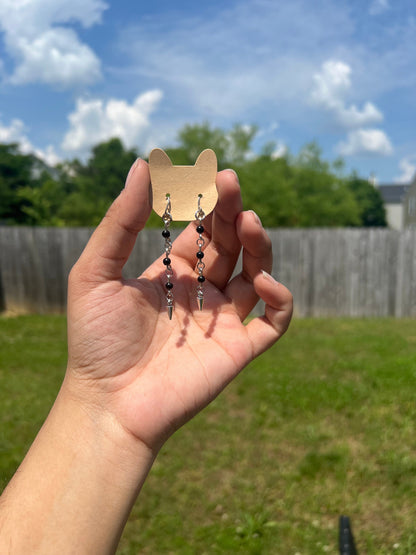 Ateez Wonderland inspired gothic Necklace/earrings/set (Seonghwa inspired)