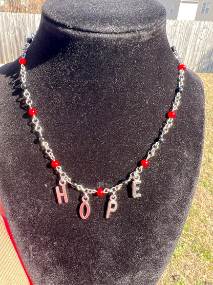 Hope Inspired  Choker – kpop Concert Jewelry, fan Gift, Festival Rave Accessory