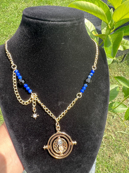 Ateez hourglass necklace, Ateez concert accessory, chromer, kpop jewelry, layered necklace