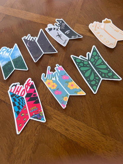 Bangtan Logo Bias Sticker/Magnet |  K-Pop Gift