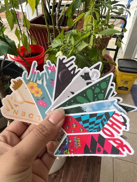 Bangtan Logo Bias Sticker/Magnet |  K-Pop Gift